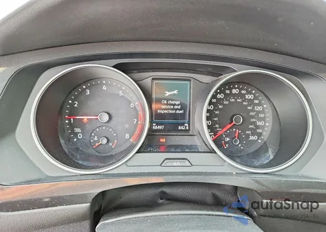 2019 Volkswagen Tiguan Se z USA, uszkodzony, nr VIN 3VV2B7AX8KM135879